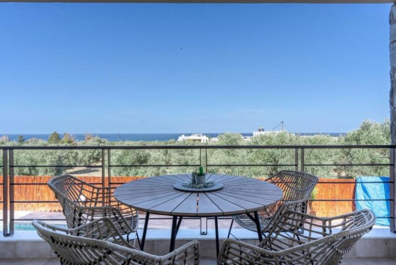 Pigianos Kampos Kreta, Pigianos Kampos: Stilvolle Villa mit beheiztem Pool und Gästestudio in der Nähe von Rethymno zu verkaufen Haus kaufen